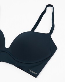 Invisibles Push Up Plunge Bra, Blueberry, hi-res