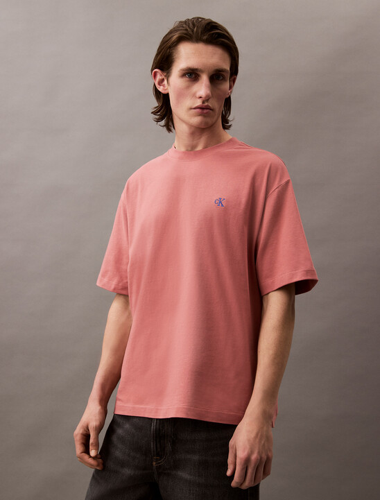 Calvin Logo Crew Neck Tee