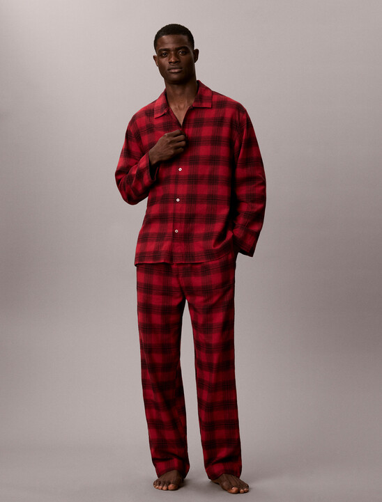 Flannel Pyjama Top