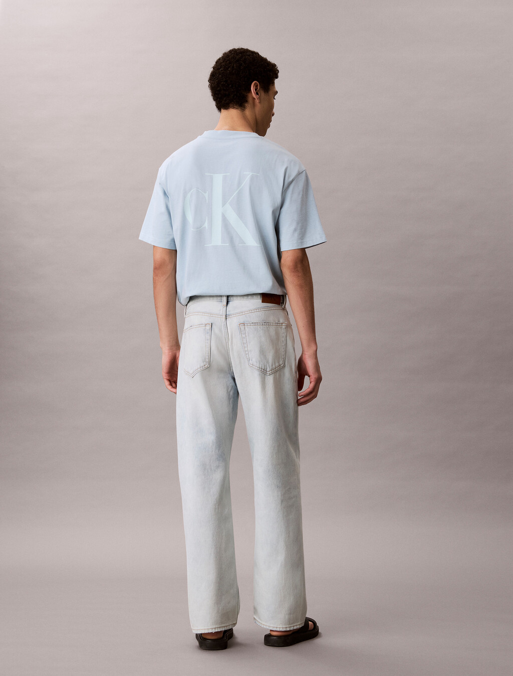 90's Straight Jeans, INDIGO SNOW, hi-res