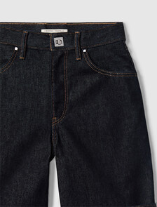 High Rise Wide Leg Jeans, Rinse Denim, hi-res