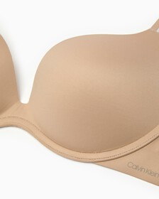 Liquid Touch Push Up Plunge Bra, Cedar, hi-res
