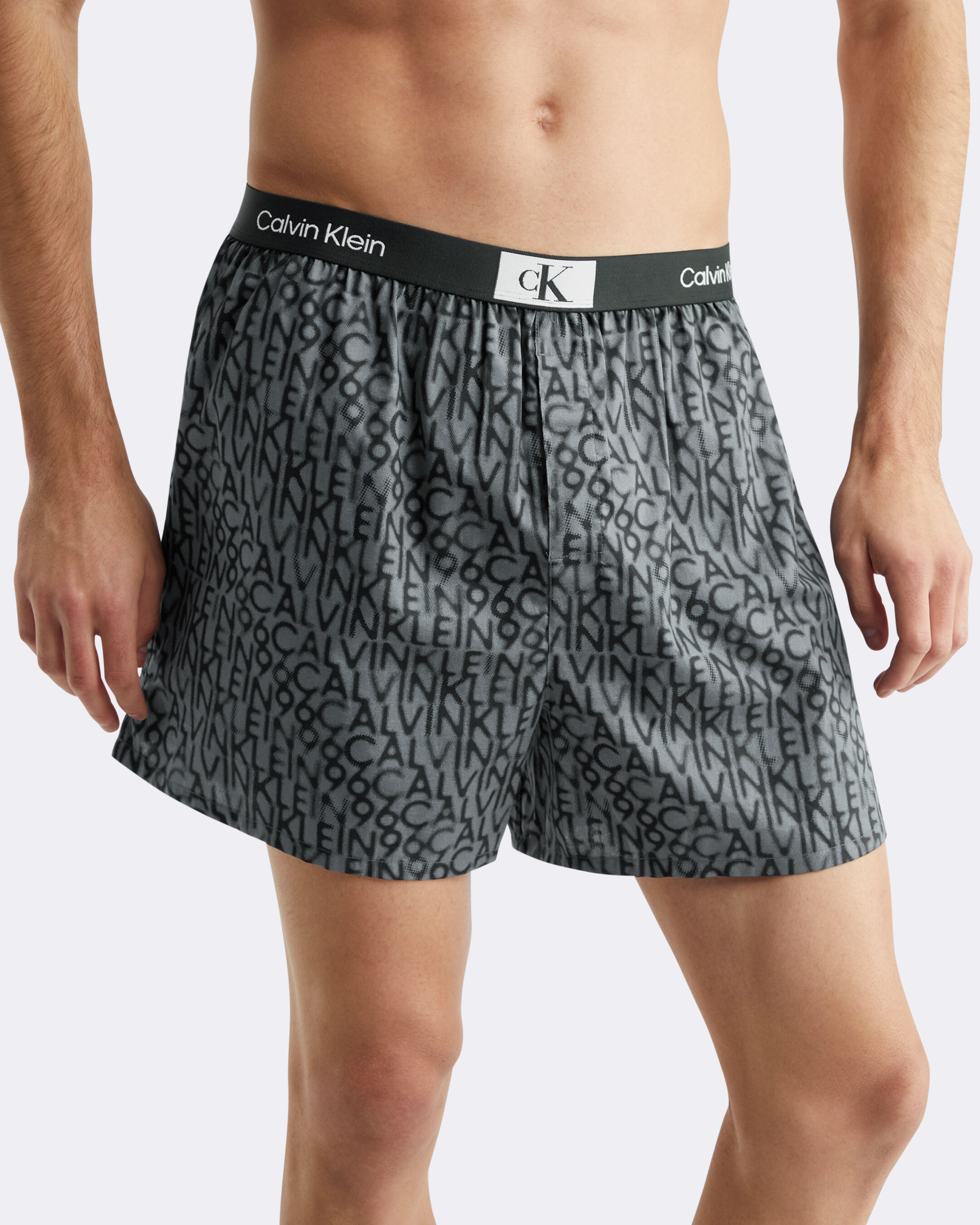 Calvin Klein 1996 Woven Cotton Boxers black Calvin Klein Malaysia