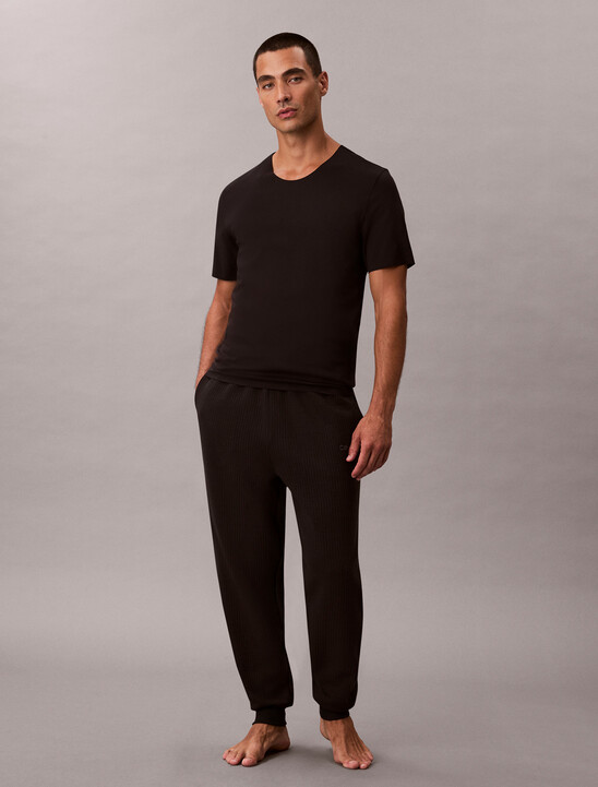CK Black Cotton Stretch Tee