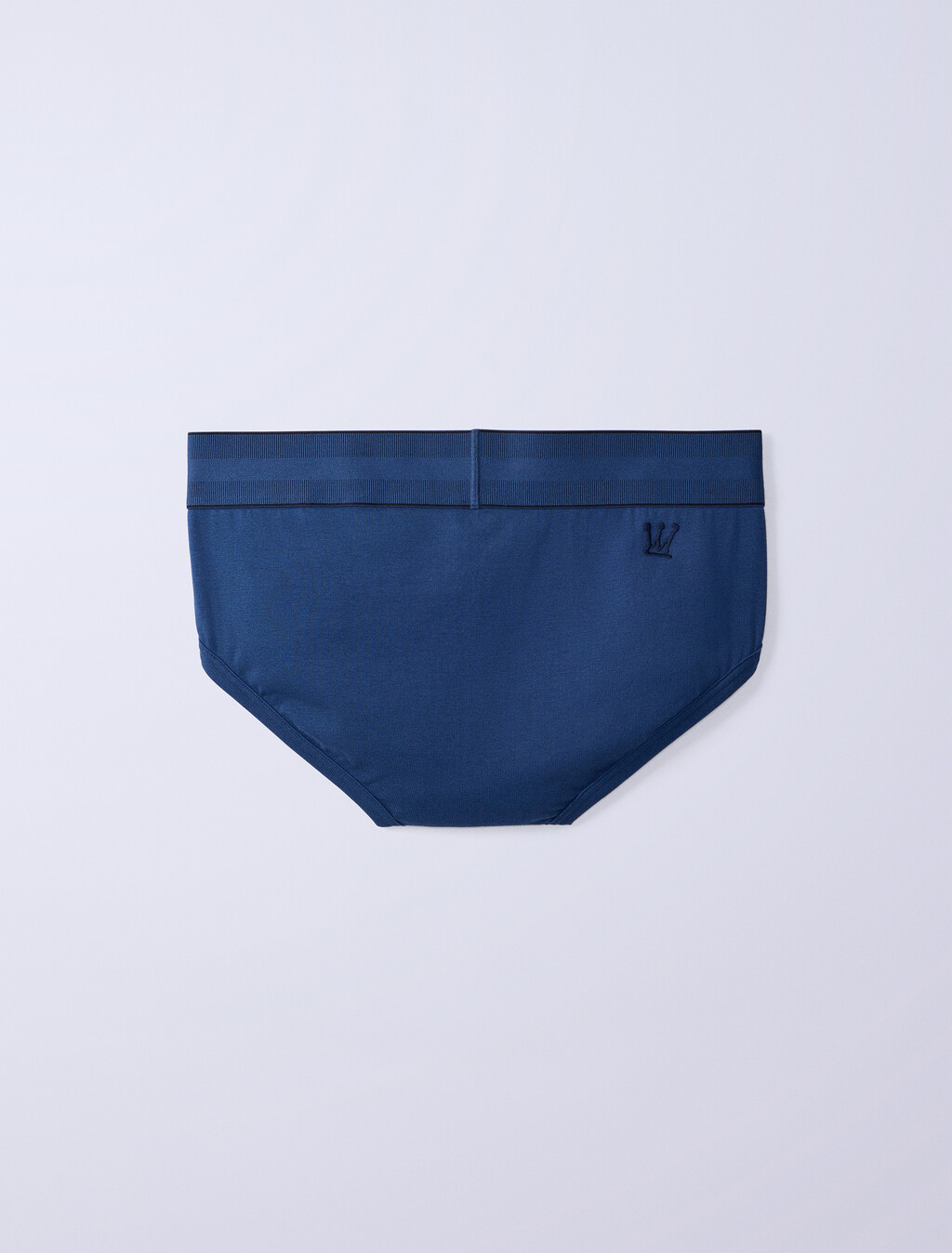 Jung Kook for Calvin Klein Heritage Cotton 3-Pack Brief, Dark Denim/Peat/Lily, hi-res