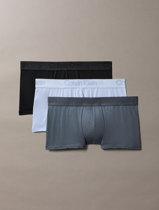 CK Black Low Rise Trunk 3 Pack