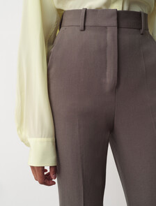 Lucia Slim Trousers, ANTHRACITE, hi-res