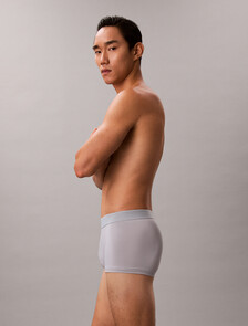 Graphic Monogram Low Rise Trunk, misty grey w/ blue river fog, hi-res