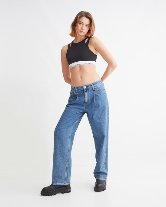 CUT OUT LIGHTLY LINED BRALETTE