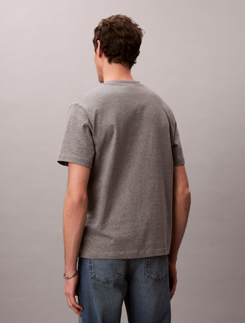 Embroidered NYC Logo T-shirt, Med Grey Htr, hi-res