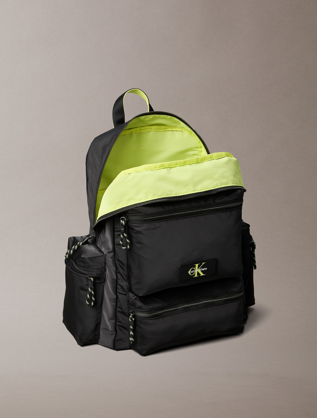 Tech Utility Backpack, Black/Wild Lime, hi-res