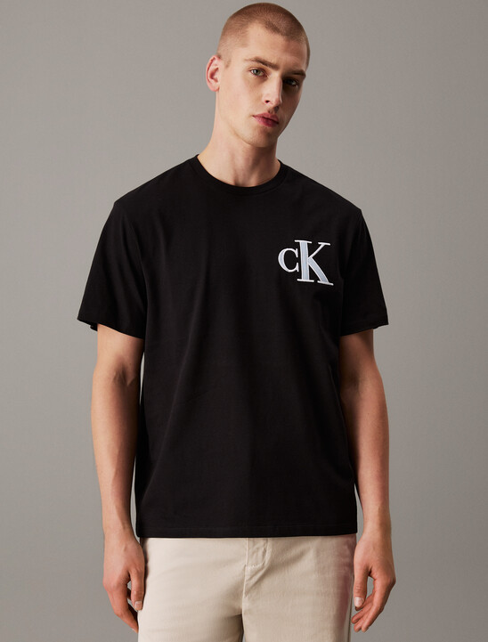 Varsity CK Badge Crewneck Tee