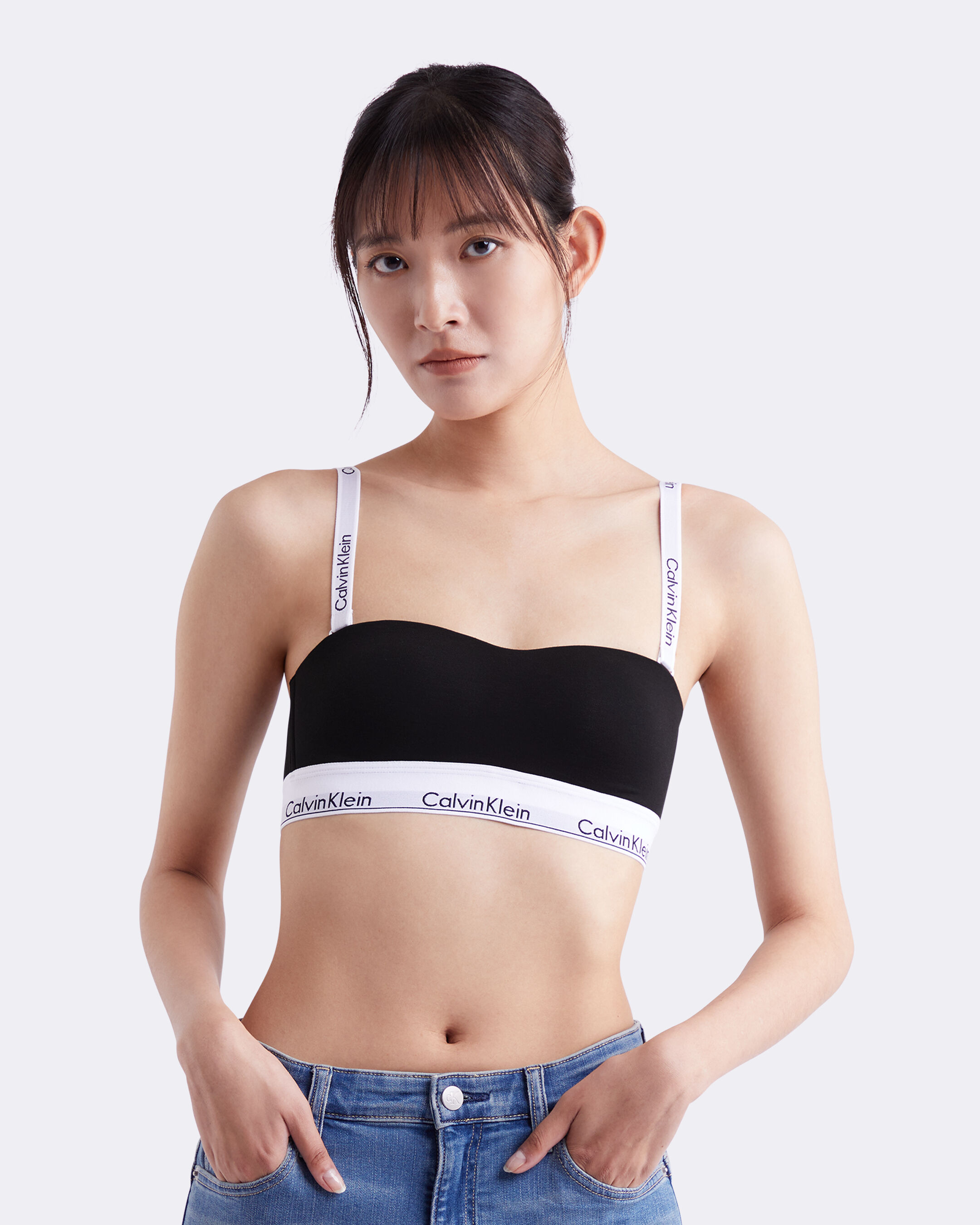 Calvin klein bra top and underwear set