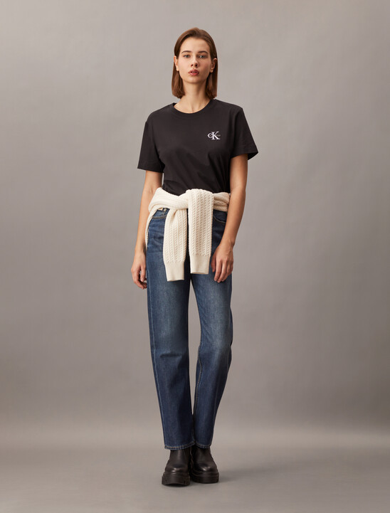 37.5 High Rise Straight Jeans