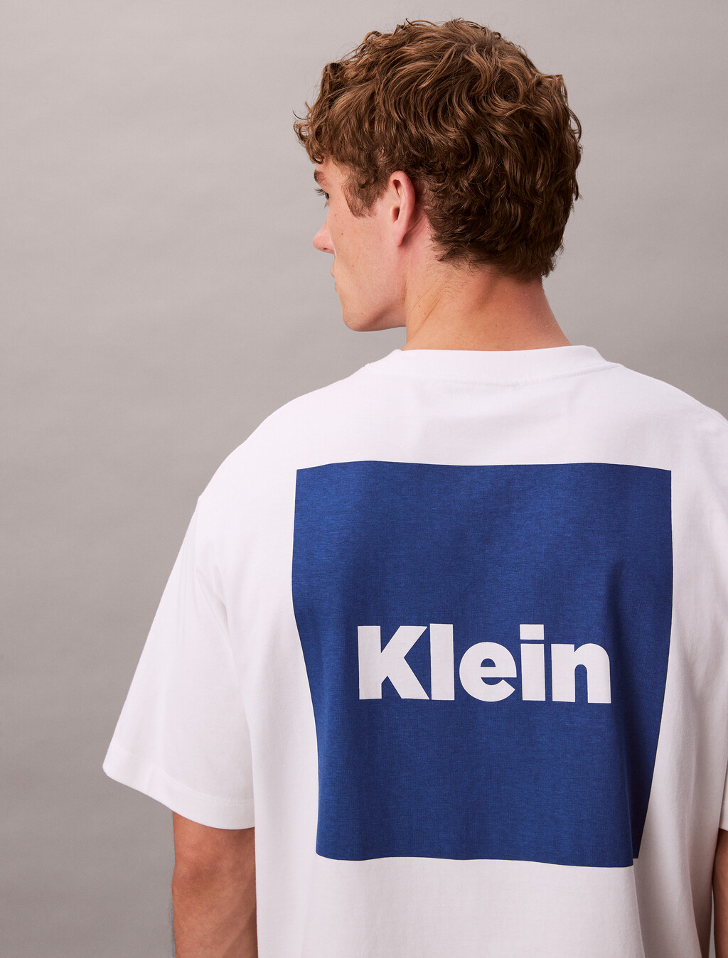 Logo Box Graphic Relaxed T-Shirt, Brilliant White, hi-res