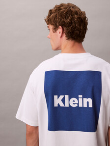 Logo Box Graphic Relaxed T-Shirt, Brilliant White, hi-res