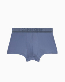 CK Black Low Rise Trunks, Blue Edge, hi-res
