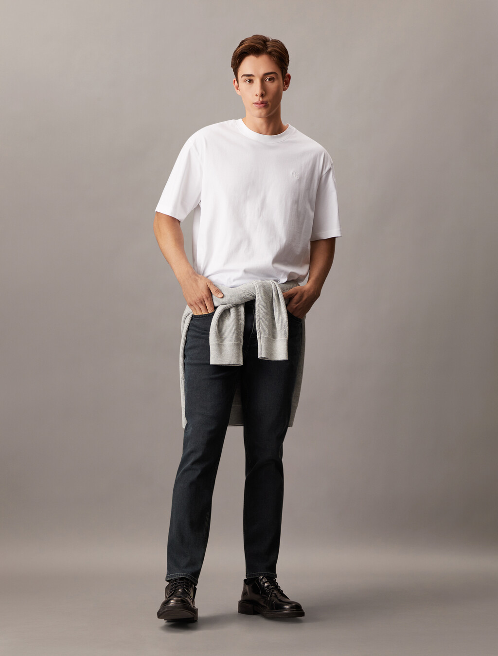 Italian Denim Body Jeans, Denim Dark, hi-res