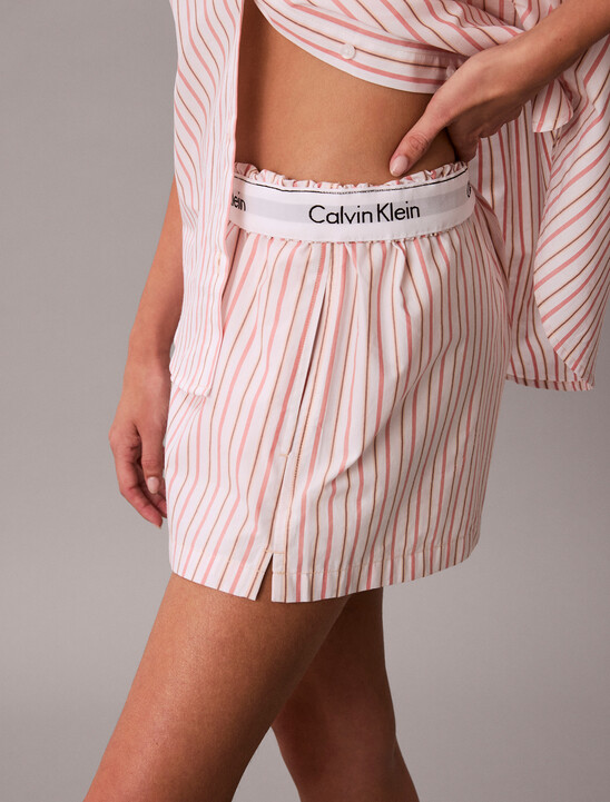 Cotton Poplin Pyjama Shorts