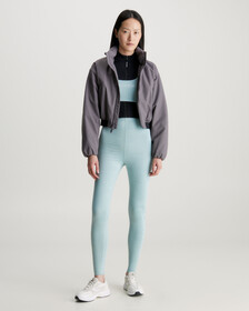 Cropped Padded Jacket, RABBIT, hi-res