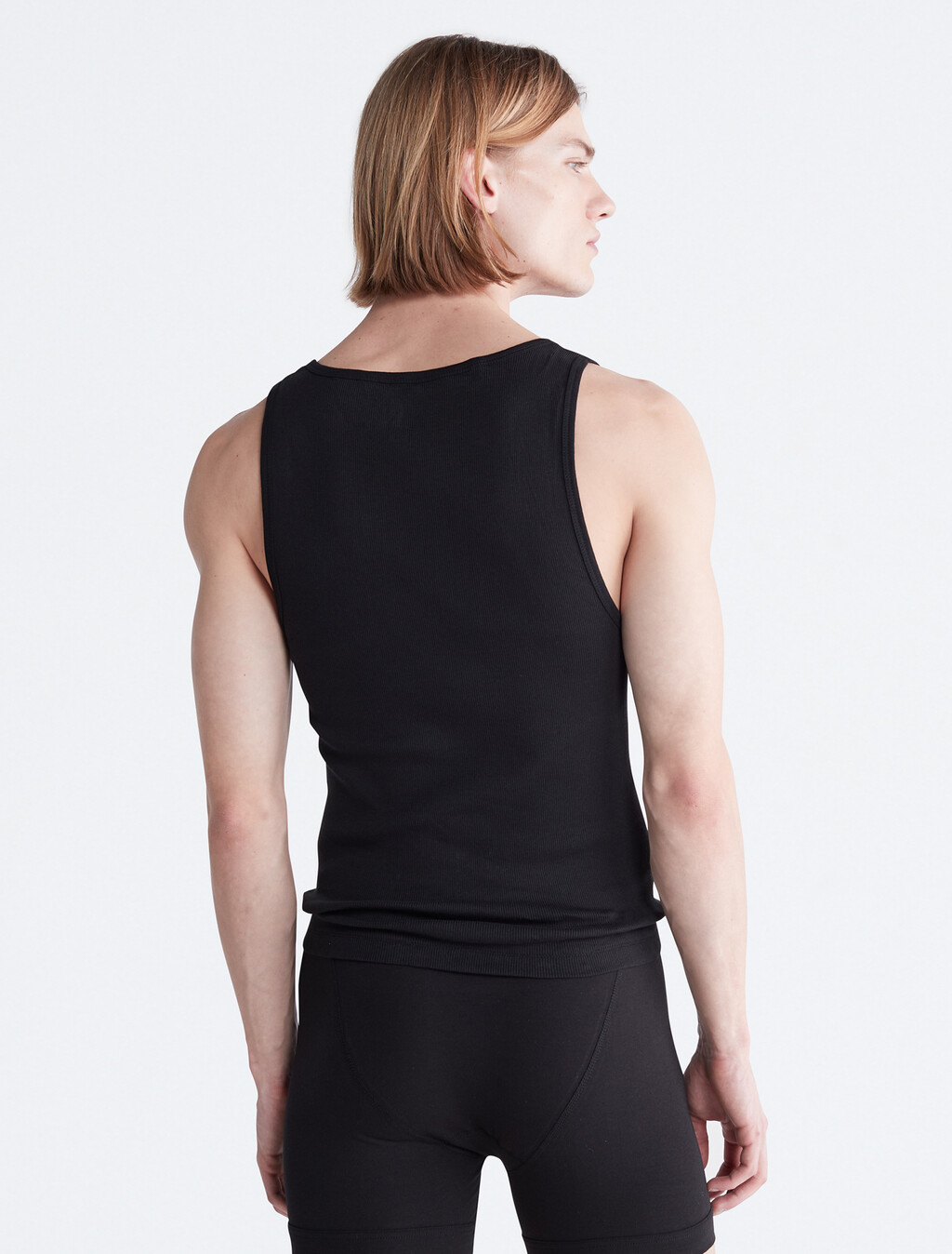 Cotton 3-Pack Tank Top, 3 Black (Legacy 001), hi-res
