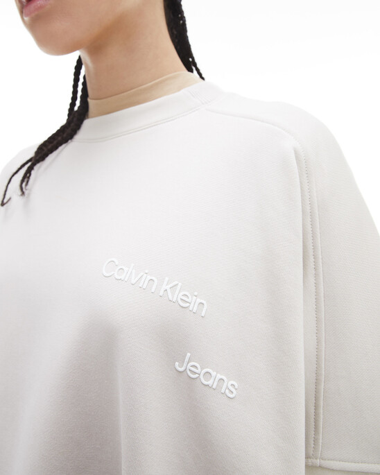 GENDER FLUID DISRUPTED LOGO SWEATSHIRT