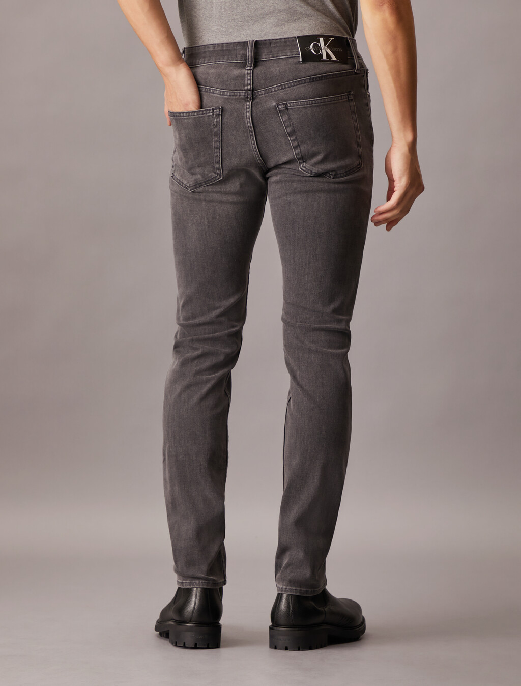 37.5 Bi-Stretch Slim Jeans, Denim Dark, hi-res
