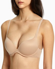 Liquid Touch Push Up Plunge Bra, Cedar, hi-res