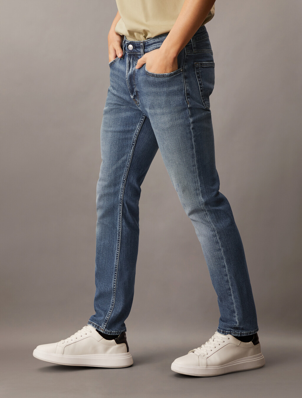 Faded Slim Jeans, FADED CK BLUE, hi-res