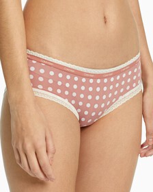 BOTTOM'S UP REFRESH ALL OVER PRINT HIPSTERS, GRID DOTS+RED GRAPE, hi-res