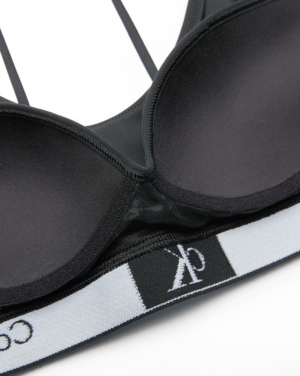 Calvin Klein 1996 Lightly Lined Bralette, Black, hi-res
