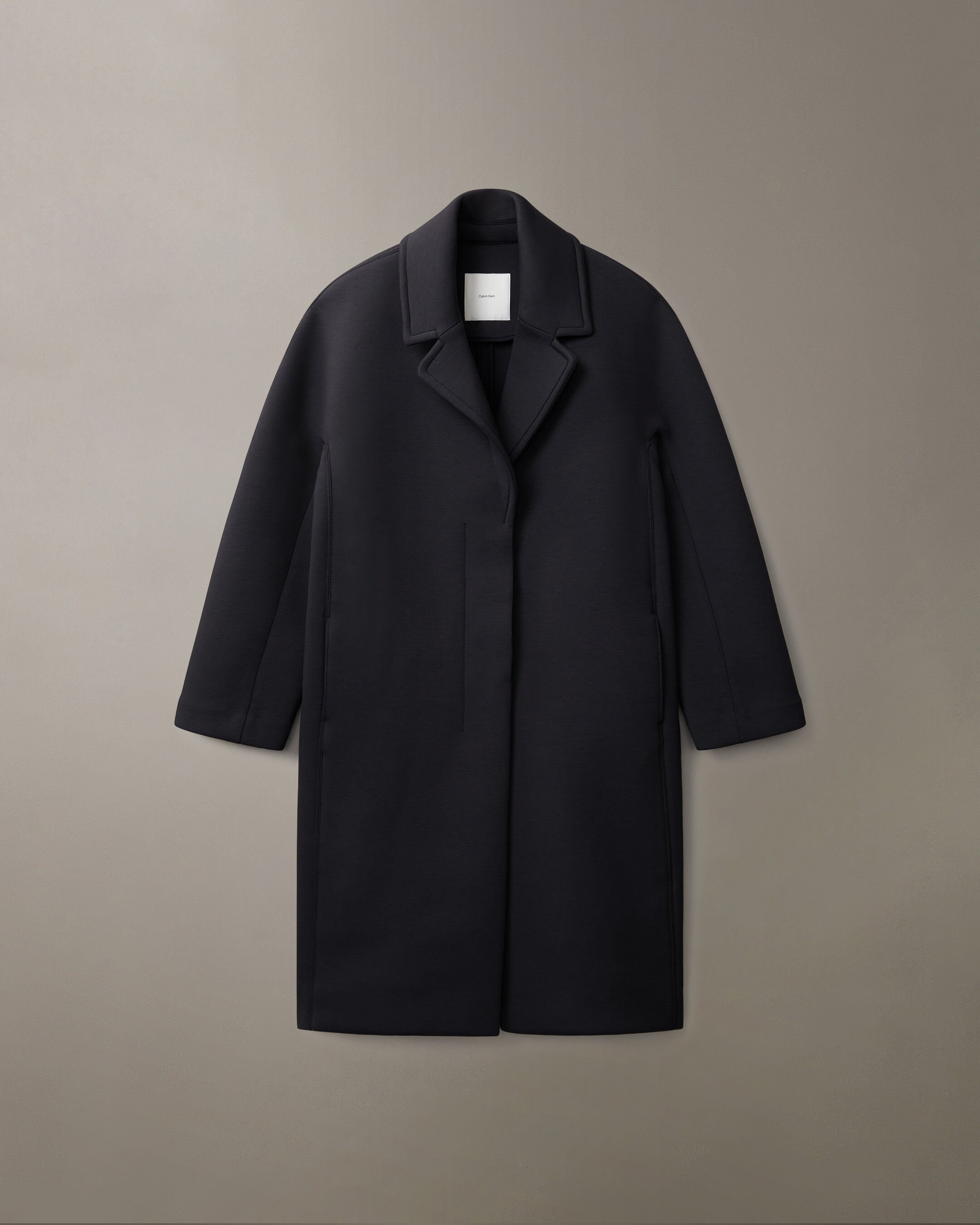 Cocoon coat black new arrivals