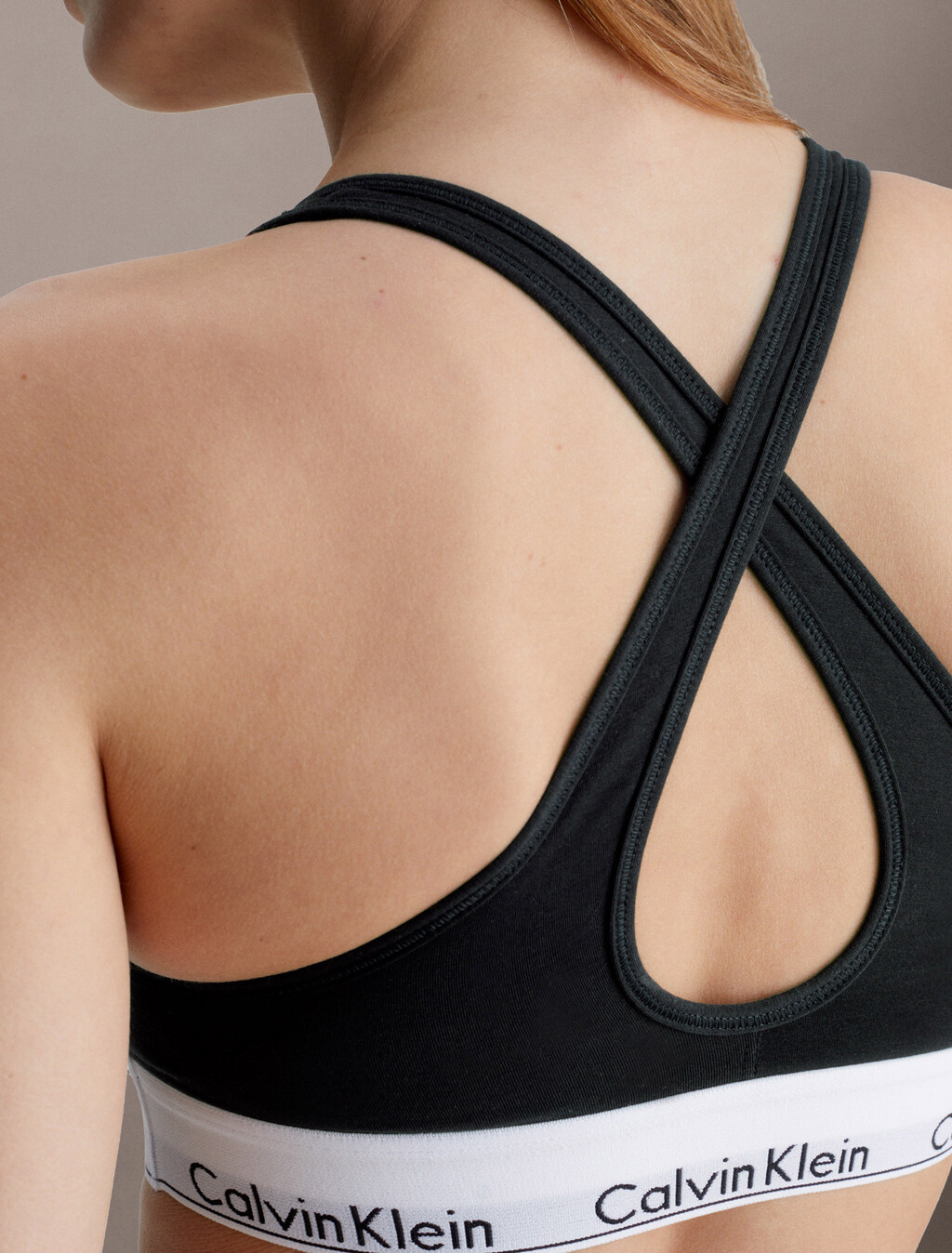 Icon Cotton Lift Pluge Bra, BLACK, hi-res