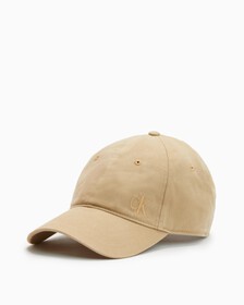 Brushed Cotton Twill Logo Baseball Cap, CORNSTALK, hi-res