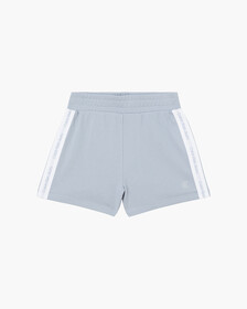 SIDE LOGO TAPE SWEATSHORTS, Silver Sky, hi-res