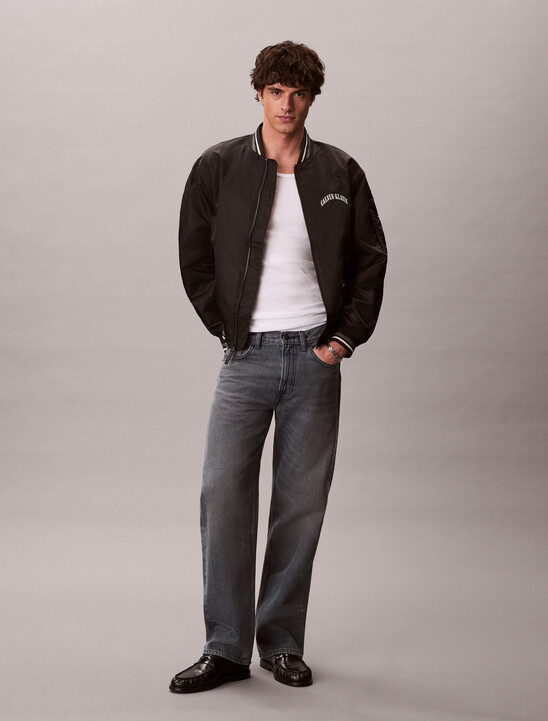 Varsity Logo Bomber Jacket