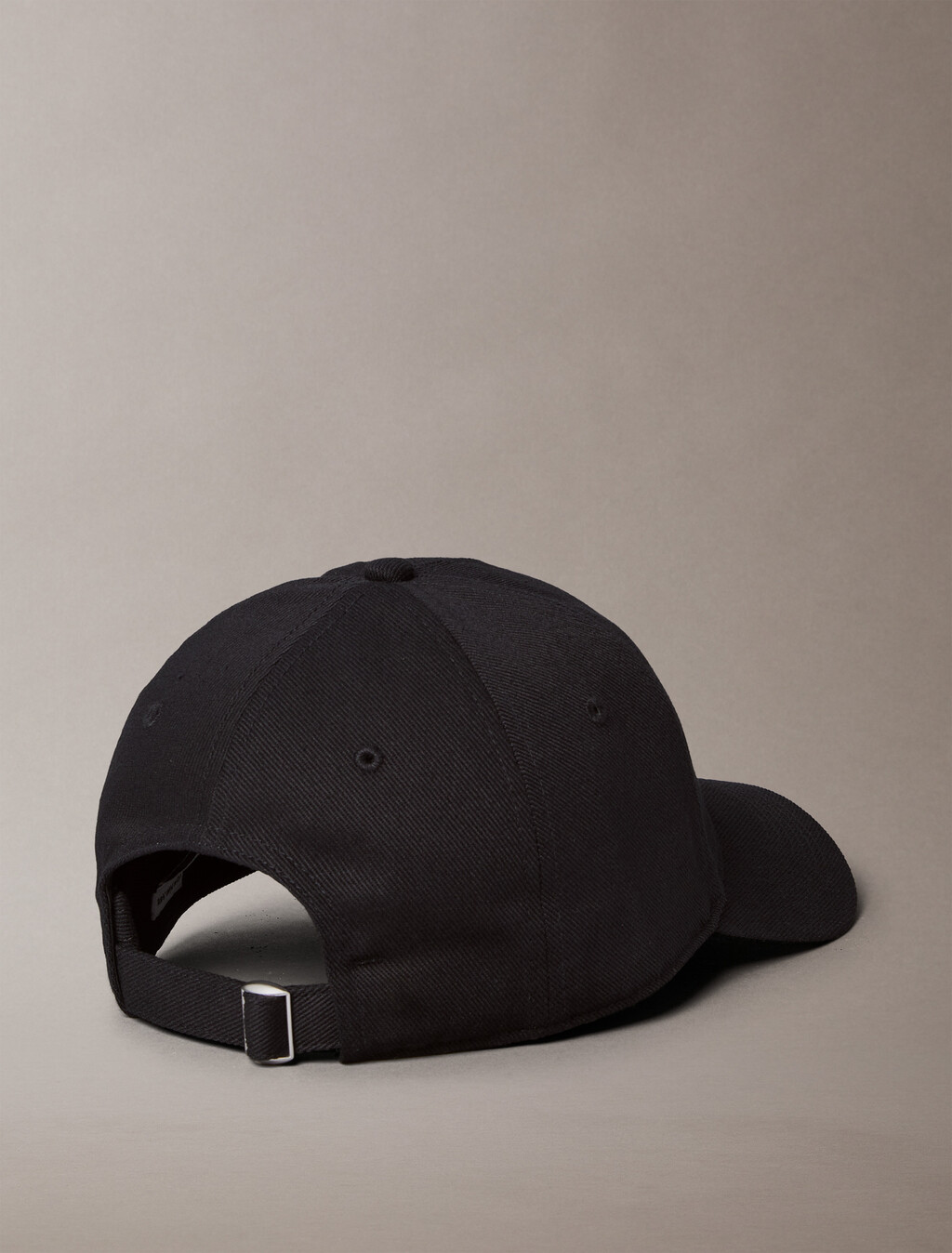 Large Monogram Embroidery Baseball Cap, Black, hi-res
