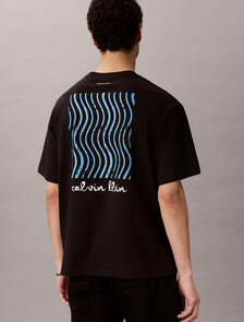 Back Graphic Regular Tee, Black, hi-res