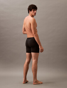 Microfiber Tech Boxer Brief, Black, hi-res
