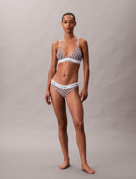 Lightly Lined Triangle Bralette - Icon Cotton Modal