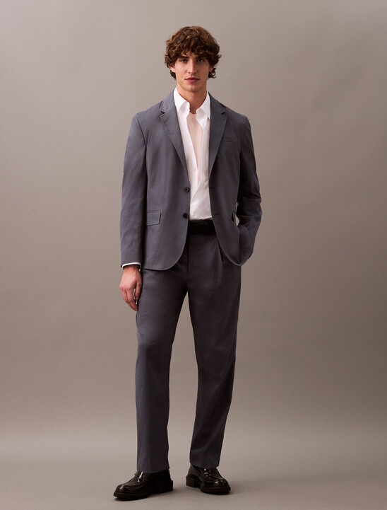Technical Pleated Trousers