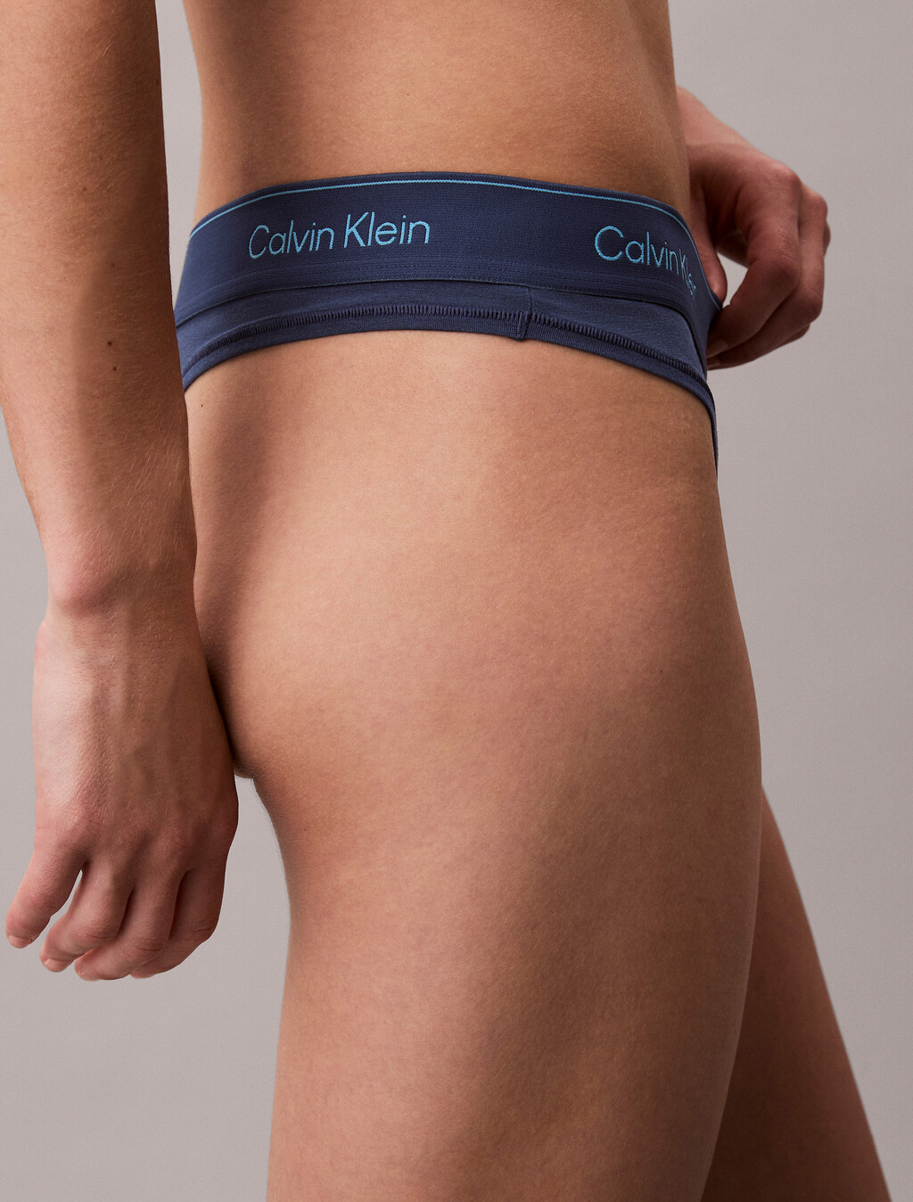 Thong - Icon Cotton Modal, Dark Denim, hi-res