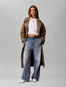 Rib Knit Baby Tee, Brilliant White, hi-res