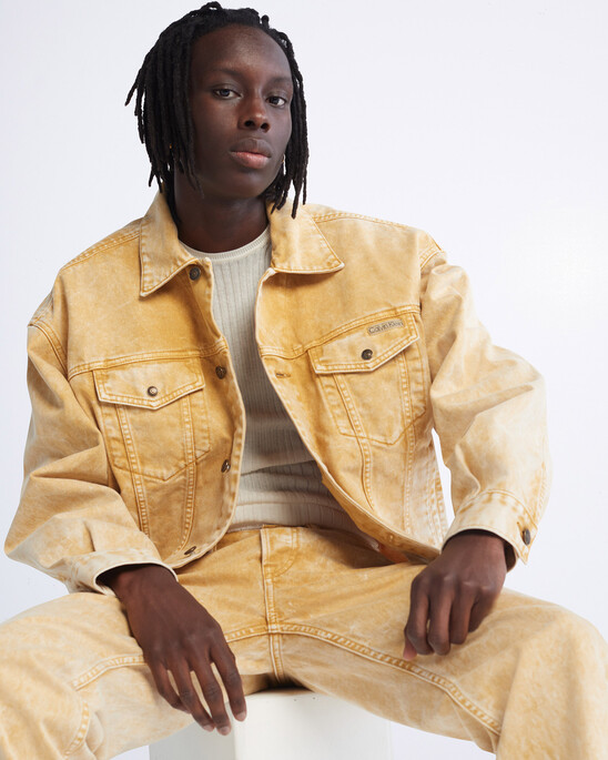 Archive Essential Mineral Wash Trucker Jacket