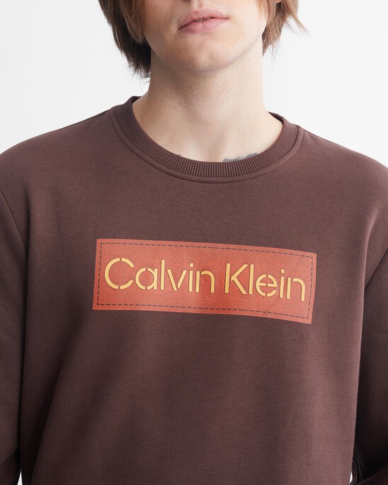 Stencil Logo Patch Terry Sweatshirt