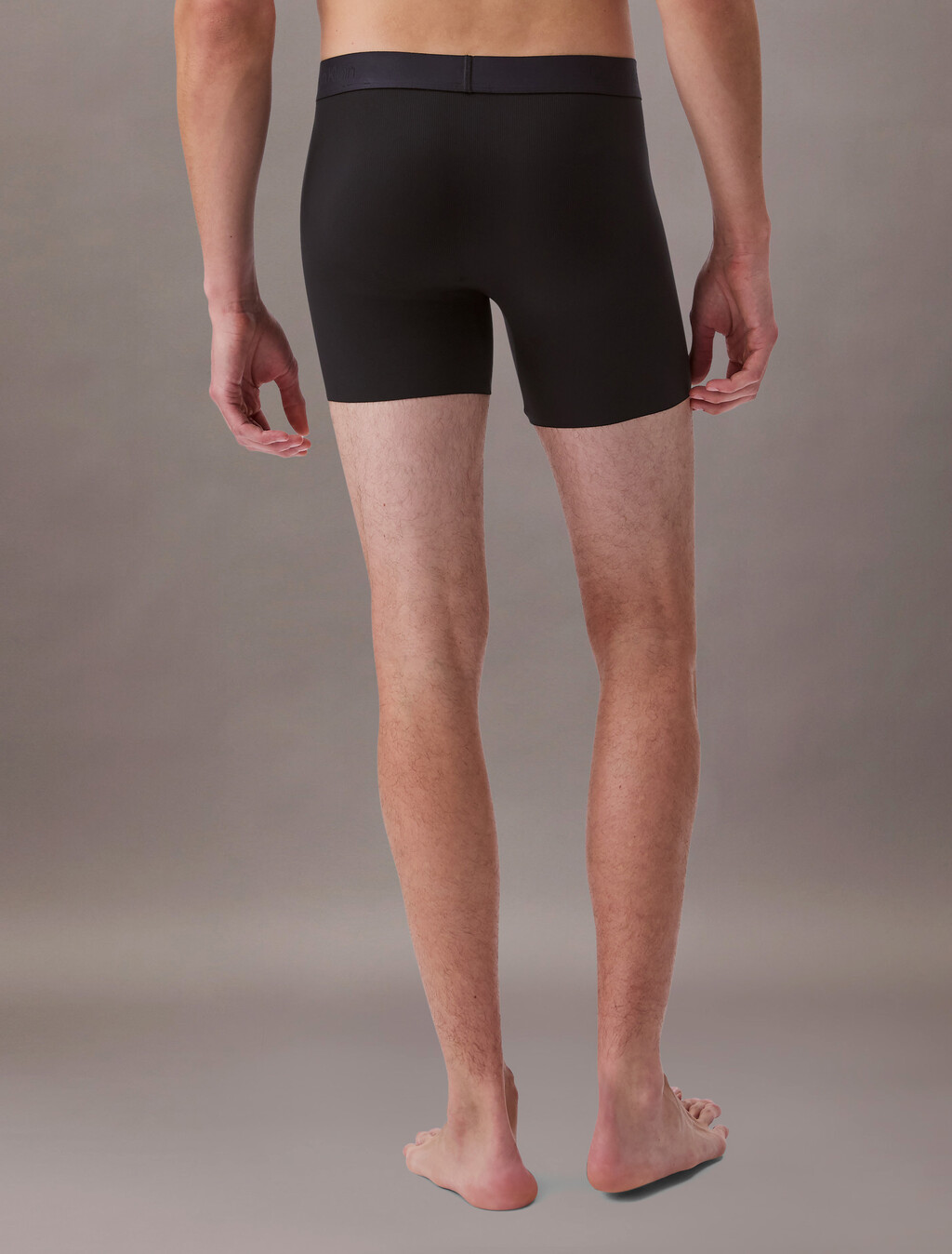 Microfiber Stretch Grip Boxer Brief, Black, hi-res