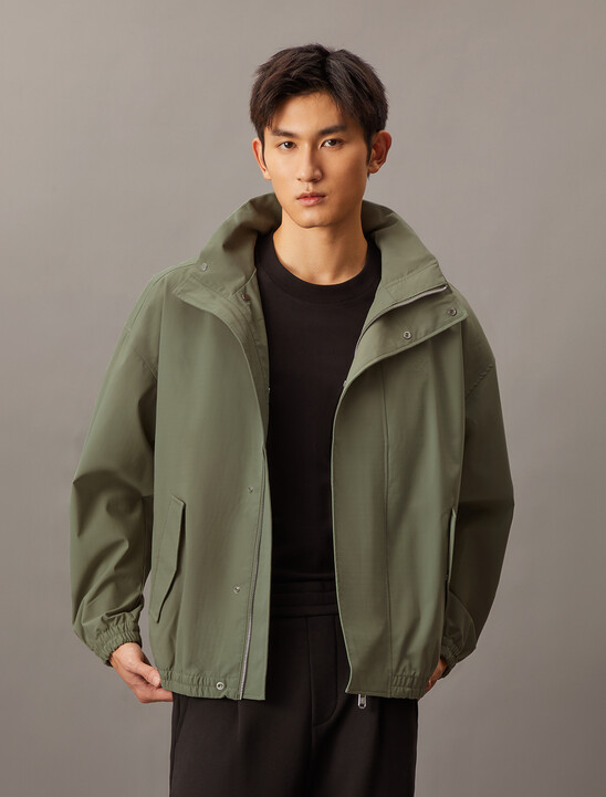 Packable Hooded Technical Jacket