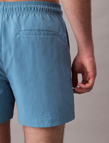 Ripstop Nylon Pull On Short, Blue Steam, hi-res