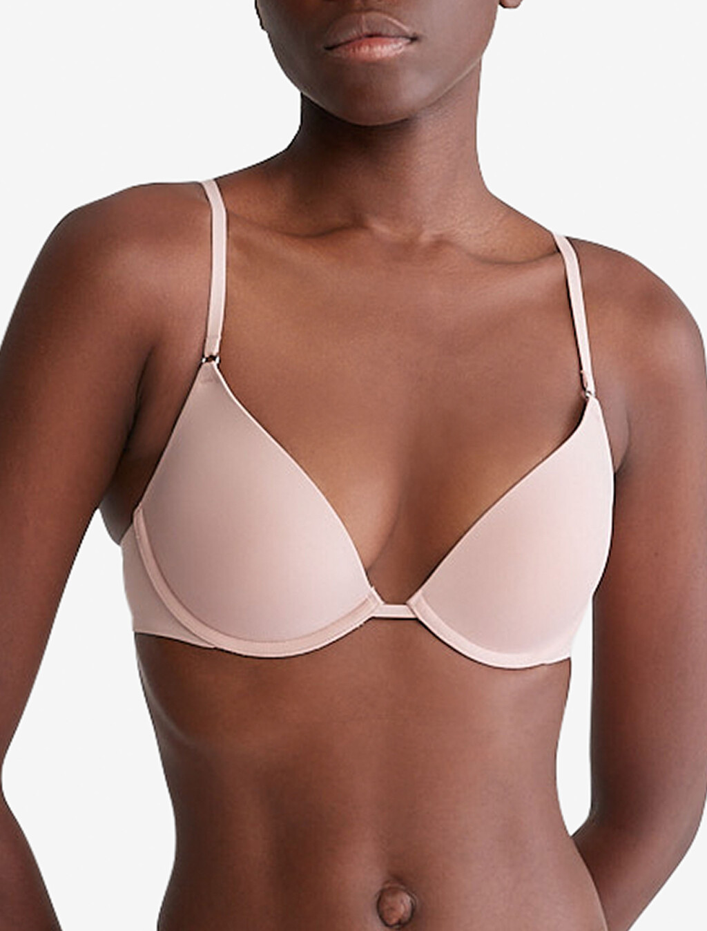 Minimalist Push Up Plunge Bra, Subdued, hi-res