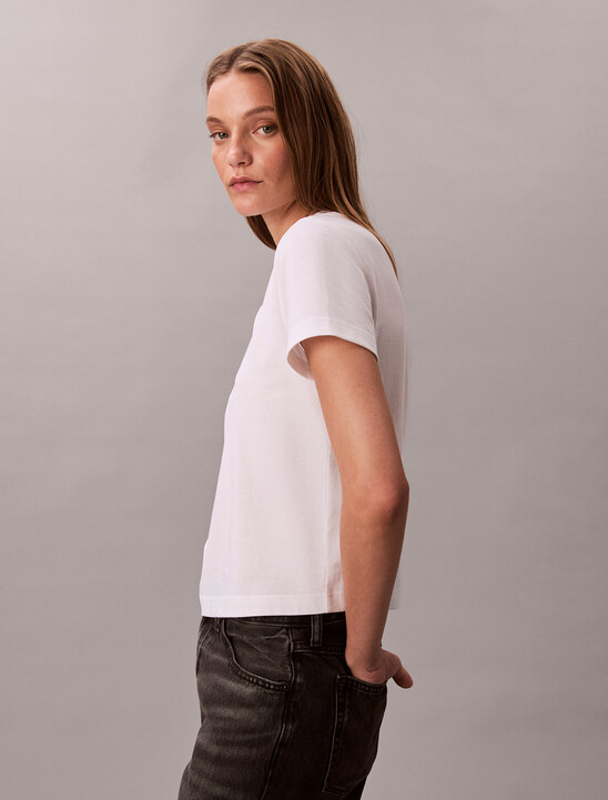 Script Logo Graphic Slim T-Shirt